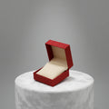 Wholesale Simple Design Custom Color Leatherette Paper Watch Storage Box With Pillow Cardboard Jewelry Box