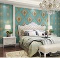 European 3D Luxury Floral Self Adhesive Wallpaper Mural Rustic for Living Room Bedroom Wall or Apartment Decor