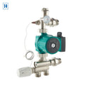 H1002 Modern Thermostat Design Brass Copper Hydronic Thermo Blending Valve UFH Floor Heating Thermostatic Mixing Apartments