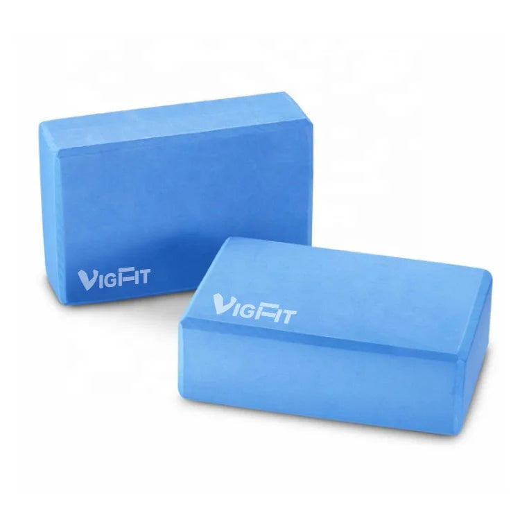 High Density EVA Foam Yoga Blocks to Support and Deepen Poses Improve Strength and Aid Balance and Flexibility