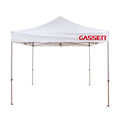 Commercial Outdoor Advertising Tent Foldable Pop-up Canopy with Aluminum Frame for Tradeshow Giveaways and Promotional Use