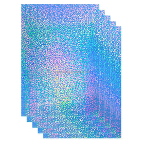 Hot Sale Holographic Sticker Paper Waterproof Printable Holographic Paper Rainbow Stickers PET Printable Vinyl Sticker Paper
