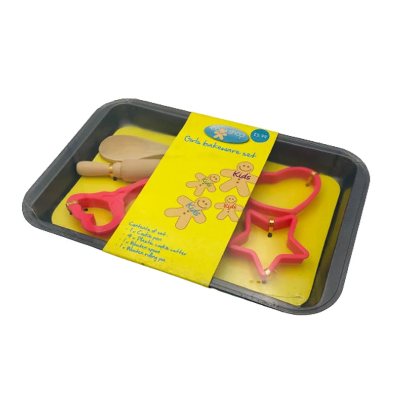 Cookie Cutters Measuring Spoons and Bakeware Baking Mold Tool for Kids Baking Kit Set and Cake Decorating Mold Tools