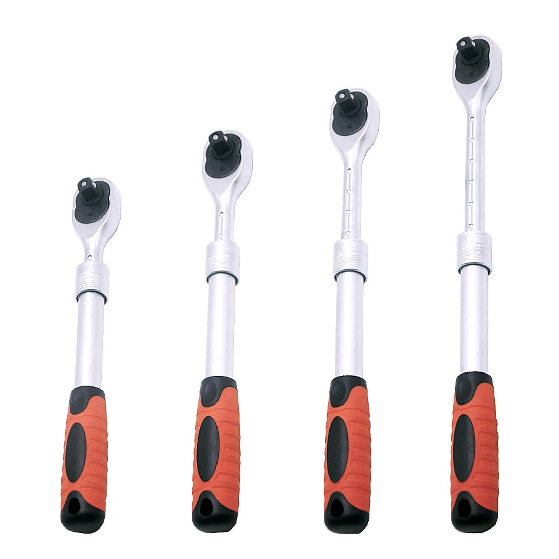 YUHANG 1/4-Inch Chrome Vanadium Steel Quick-Release Reversible CR-V Ratchet 72-Tooth Extendable Flexible Gear DIY Grade