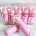 Private Label Lash Shampoo 60ml 100ml Lash Wash Pink Eyelash Cleaner Brush Oil Free Vegan Eyelash Extension Foam Lash Shampoo