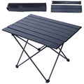 Ultra-Light Aluminum Camping Table with Carry Bag Modern Portable Beach Outdoor Furniture Foldable Design