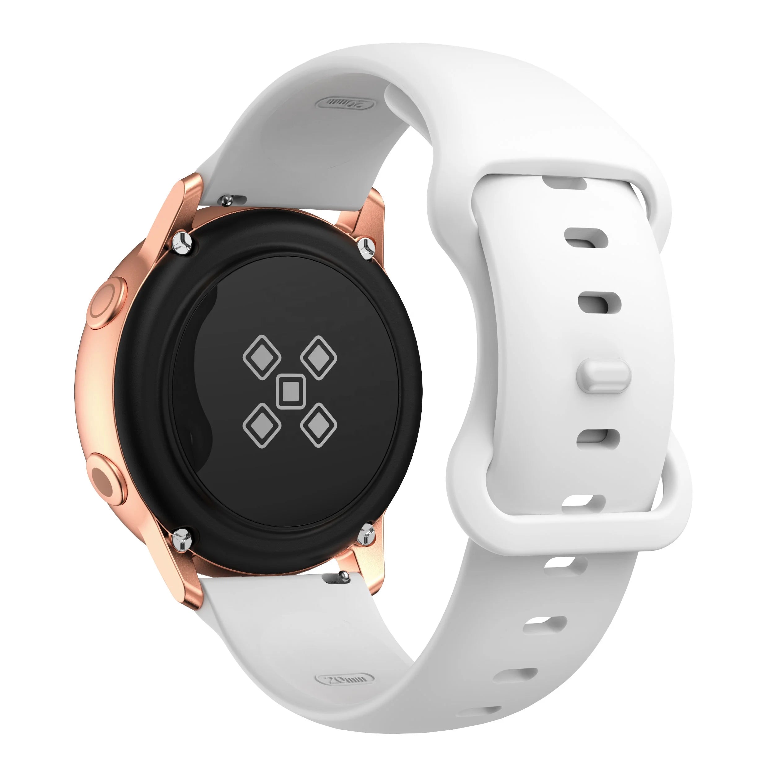 Good Silicone Material Watch Strap for Samsung Watch Active 2 40mm 44mm Silicone Candy Color Style Watch Band