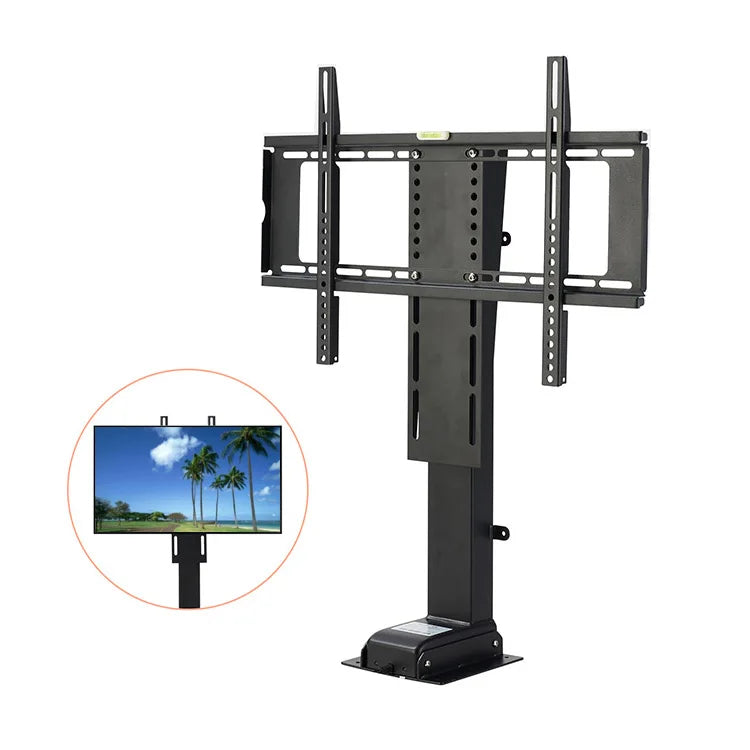 High Stroke Adjustable Electric TV Lift Tv Cabinet Automatic Remote Control Modern TV Stands for 32~70 Inch Lcd