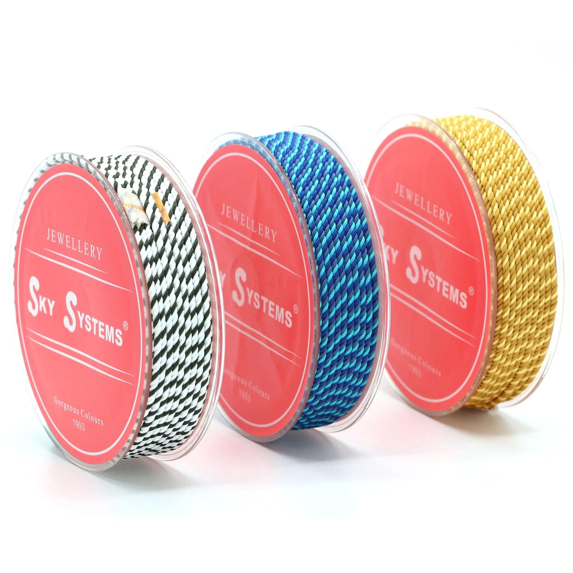 Jewelry Rope Polyester Thread for Mixed Color Braided Rope Jewelry Accessories Bracelet Necklace