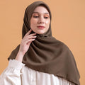 Ready to Ship Plain Cotton Voile Hijab in Stock  Wholesale Fashion Crinkled Cotton Muslim Hijab Scarf