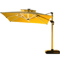 Motorized Outdoor Roman Umbrella with Led Solar Power Umbrella  Parasol Umbrella Light Summer  Wedding