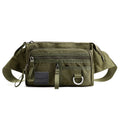 Anti-Theft Nylon Waist Bag Travel Sports Outdoor Fanny Pack Anti-Splash Zipper Closure Low MOQ
