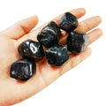 Factory Polished Freeform Gemstone Natural %100 15-30 mm Dark Color Garnet Tumbled