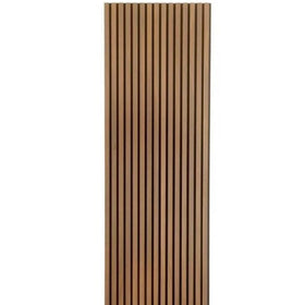Natural Wood Veneer Acoustic Slat Wood Wall Panels Soundproof Wood Acoustic Wall Panel