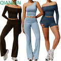 New Sports Gym Wear Women Sets Running Women Yoga Set 2Piece Gym Fitness Sets for Women