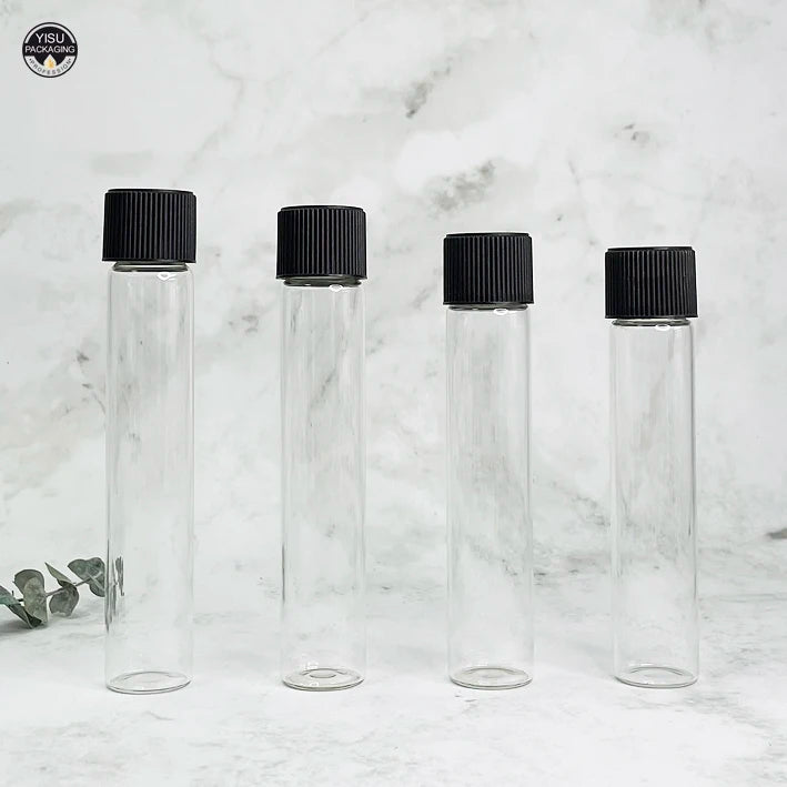Custom Child Resistant Glass Test Tube Glass Containers for Packaging