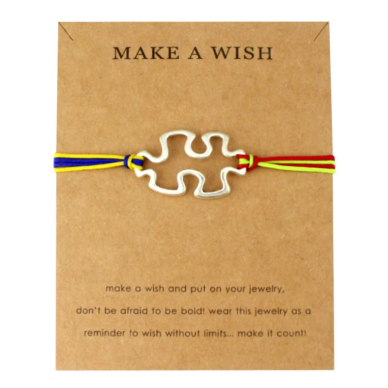 My Storys Isn't Over yet Diabetes Theme Bracelets Diabetic Type 1 Type 2 Puzzle Pieces Autism Awareness Ribbon Charm Bracelet