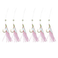 Fishing Hook Wholesale Flasher Customized Bait Rigs With Beads Sabiki Rigs Fishing Hook 6Hooks in One