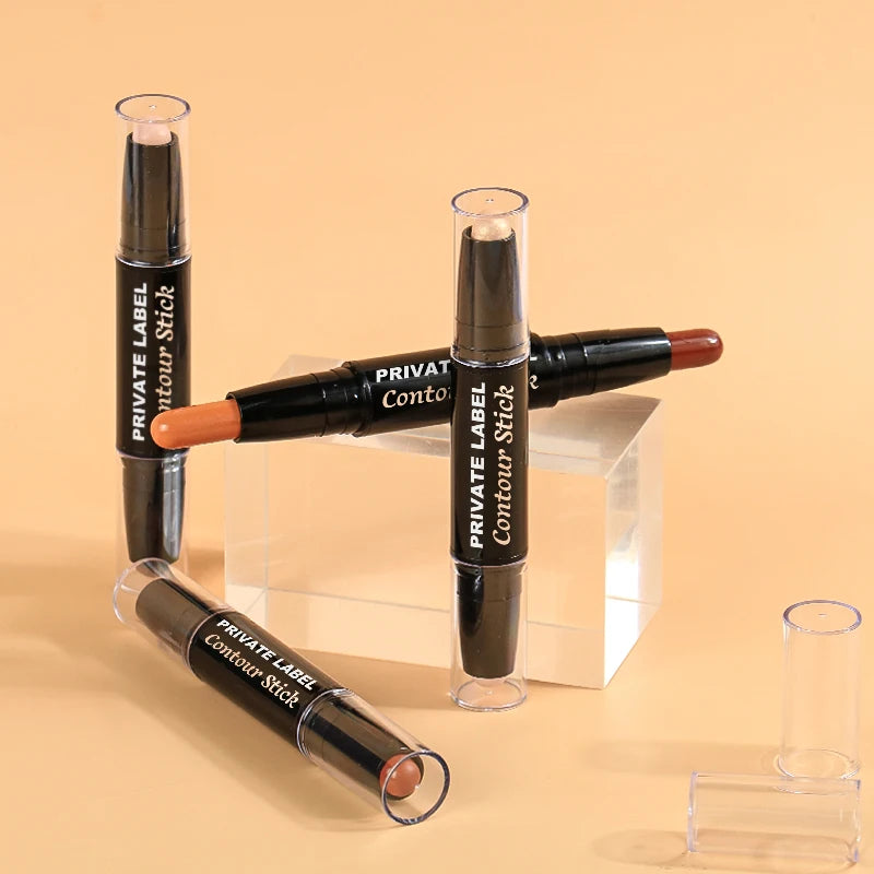 Vegan Private Label Contour Highlight Stick Makeup Oem Thin Contour Foundation Stick