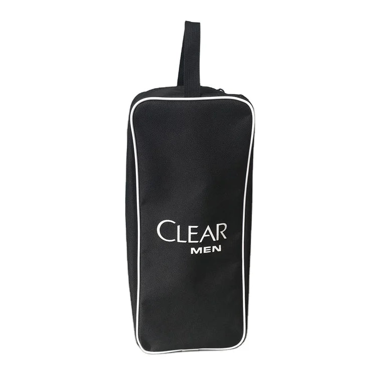 Custom Portable Classic Travel Shoe Bag 600d Oxford Polyester Waterproof Zipper Gift Shoes Bag Training Gym Golf Sport Shoe Bag