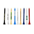 Factory Wholesale Golf Tee Custom logo Print  Bamboo Wooden Plastic Brand Golf Tees