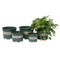 38cm 15inch 24L Classic Design  Plastic Big Round Low Flower Pot Garden Nursery Pot