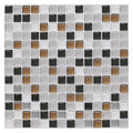 Interior 3d Self Adhesive Mosaic Glazed Tile Peel & Stick Wall Tiles