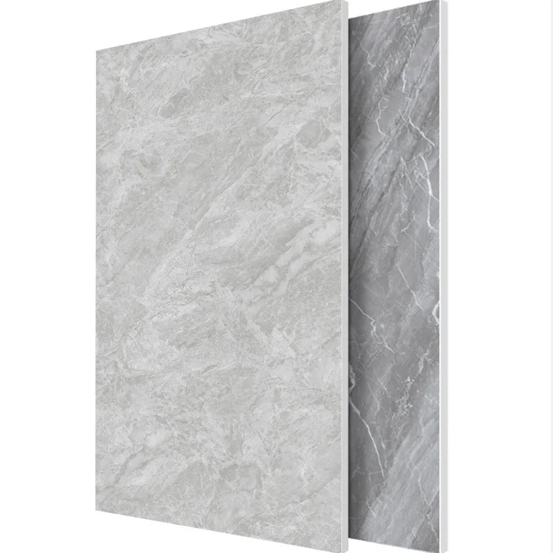 White Glossy Full-Body Marble Floor 750x1500mm Premium Big Size Polished Glazed Metallic Porcelain Ceramic Tiles for Living Room