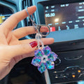 Crystal Snowflake Fashion Jewelry Keychain Car Keychain Personalized Keychain Women's Bag Pendant Cute Gift Christmas Gift