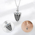 Merryshine 925 Sterling Silver Snake Doctor Nursing Themed Caduceus Necklace Jewelry for Women