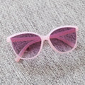 2023 New Designer Children Sunglasses Kids Oversized Sun Glasses Blue White Red Yellow Frames UV400 Acrylic Lenses PC Material