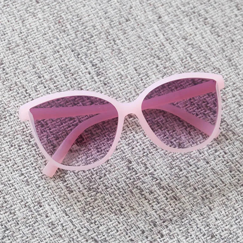 2023 New Designer Children Sunglasses Kids Oversized Sun Glasses Blue White Red Yellow Frames UV400 Acrylic Lenses PC Material