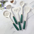Manjia Kitchen Utensil Set Non-stick Baking Kitchenware Spatula Spoon Accessories Silicone Turner Pasty Server for Cooking