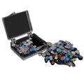 New Flip Acrylic Box Mixed Polishing Stone Mineral Natural Gemstone Small Box Natural Crystal Specimen