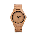 High Quality for C23 Japanese MIYOTA 2035 Quartz Charm Sport Watch Men 2019 Wooden Bamboo Box 21CM Fashion Pointer Dial