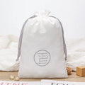 Environmental Protection Recyclable Luxury BaiShun Brand Gift Pouches Custom Size Soft Wig Underwear Drawstring Silk Satin Bags