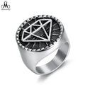 Factory Price Vintage Diamond Ring Jewelry Silver Men's Ring Stainless Steel Ring for Man