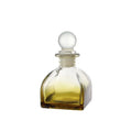 Luxury 50ml Gradient Color Reed Diffuser Fragrance Glass Bottle With Glass Cover