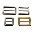 Adjustable Metal Strap Buckles Square Brass Ring Belt Glide Buckles Bag Hanger Accessories Cheap Price