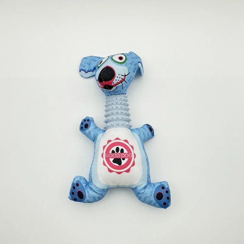 Oxford Cloth Pet Toy Durable Puppy Dog Training Chew Teether Rope Boredom Relief Squeezable Sound Balls Rabbit