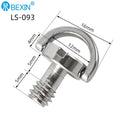 BEXIN LS-093 Camera Screw 1/4 Thread with Ring Screw Mount Camera Quick Release Plate for DSLR Camera