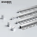Home Decor Tiles Strip Profiles Aluminum Wall Tile Metal Decorative Wall Strips
