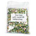 Pujiang Yantuo Crystal Loose AB SS20 Flat Back Nail Rhinestone for Nail Art Design and DIY Craft
