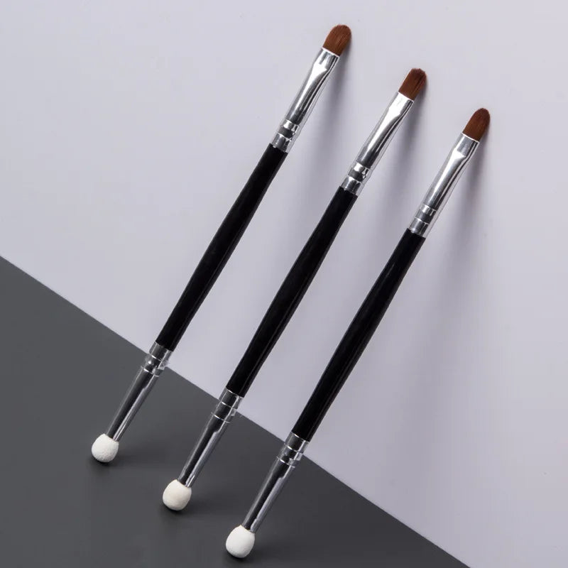 Double-end Brushes Professional Dual Sided Concealer Sponge Brush Makeup Applicator