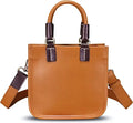 Small Women's Fashion Handbags Genuine Leather Crossbody Shoulder Bag with RFID Polyester Lining Portable for Daily Use