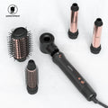 Hot Selling Negative Ionic Protective Professional Salon Hair Comb Hot and Cold Provide Private Label Hair Dryer Brush Set
