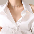 New Fashion Unique Design Trendy Gold Plated Stainless Steel Heart Pendant Choker Necklace Bracelet Set for Women Girl P245