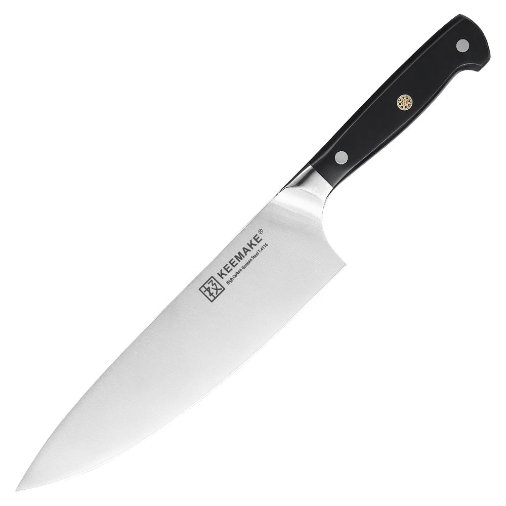 8 Inch German 1.4116 Stainless Steel Professional Kitchen Chef Knife with Ergonomic ABS Handle