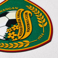 P05 Soccer Badges Heat Transfer Embossed Wholesale Custom Silk Screen Printed 3D TPU Football Club Logo Patches for Sportswear