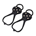 Universal Ice Cleats / Non Slip Gripper Spikes5 Steel Studs Crampon Ice&Snow GrippersSnow Traction Cleats for ShoesBoot